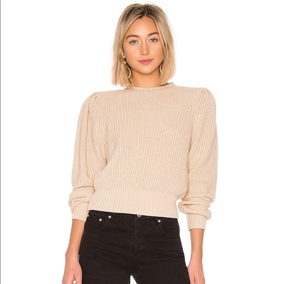 Frame Denim Sweaters - FRAME Denim crew neck knit cropped sweater